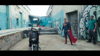 Damien blowjob Superman and anal fuck
