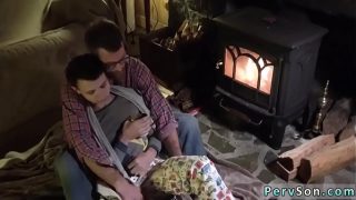 Hot british nude male gay sex Dad Family Cabin Retreat