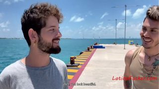 Hot Latino Gay Sex On Beach by Rob Silva and Ken