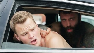 Step son and Step dad Have a Hot Fuck Sesh in The Car