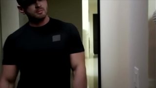 Tidy up with nanny or fucking with muscular guy xxx