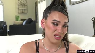 Tight ass sugar baby Kasey Kei jerks sugar step daddy