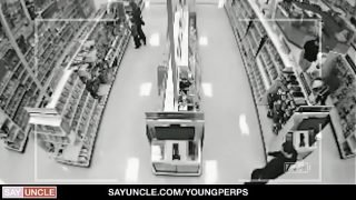 YoungPerps – Teen Boy Gets Fucked By The Mall Security